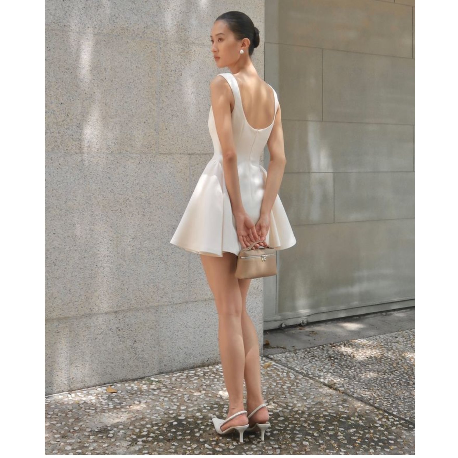 Light Pink Mini Elegant Casual Dresses Princes Puff Skirt 2024 Summer For Girls Custom OEM