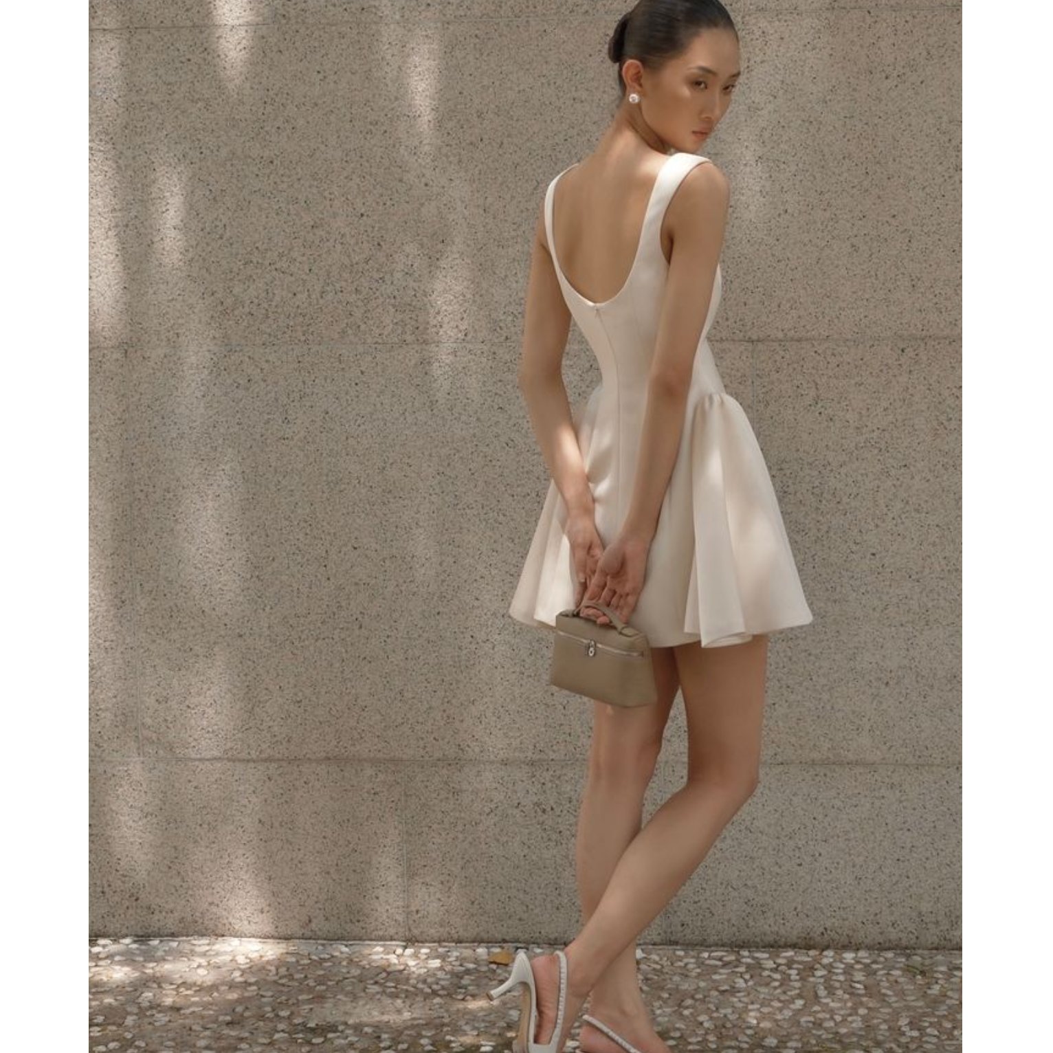 Light Pink Mini Elegant Casual Dresses Princes Puff Skirt 2024 Summer For Girls Custom OEM