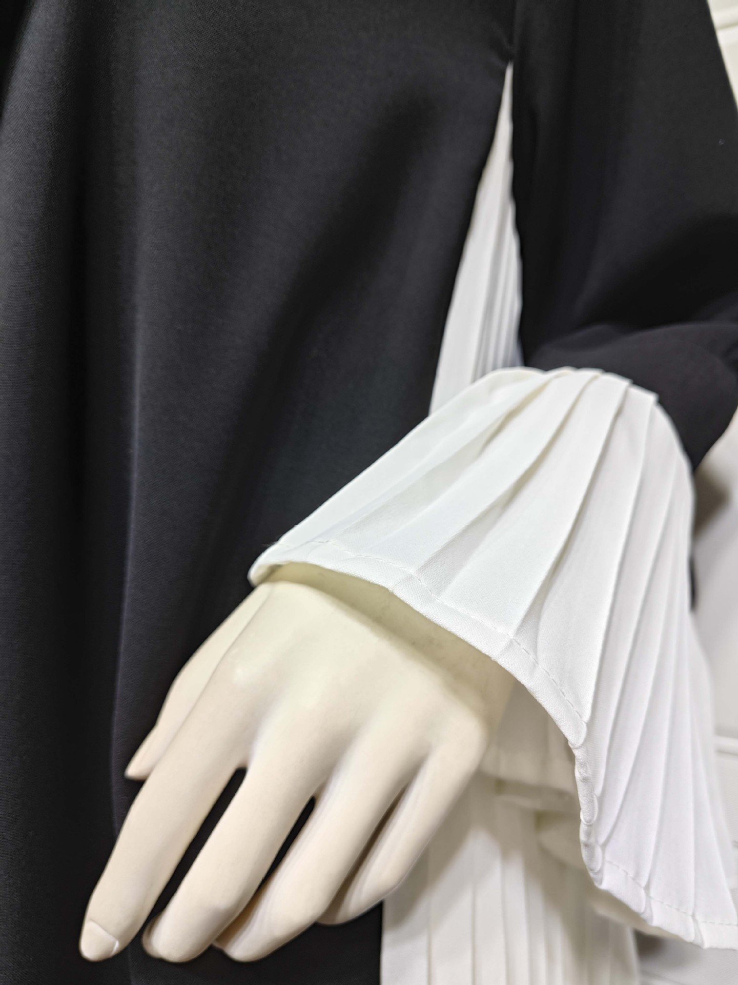 Modest Turkiye Muslim dress pleated dress Fashion Middle East cardigan Abaya coat