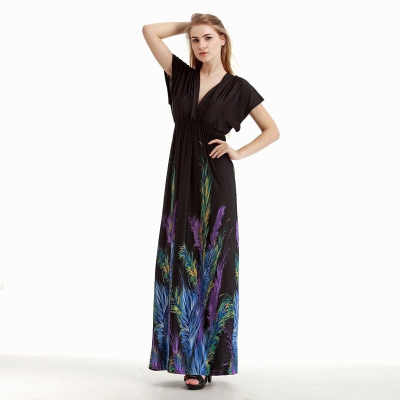 ladies dress vintage stylish casual dresses vestidos women elegant summer casual dresses