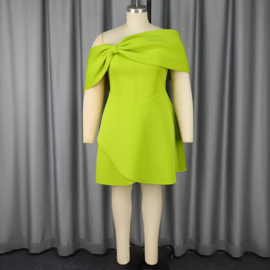 Round Neck Sexy Casual Bow Long Sleeve Long Dress 2024 Elegant Rayon Hollow Casual Tight Slit Party Party Dress