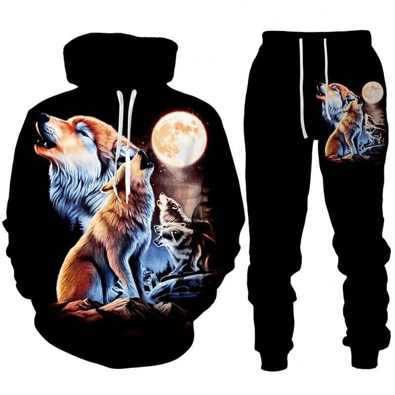 Athletic Workout Sweatsuit Plus Size Men's Custom Made Clothing Vendor Wholesale All Over Printing Sweat Suit