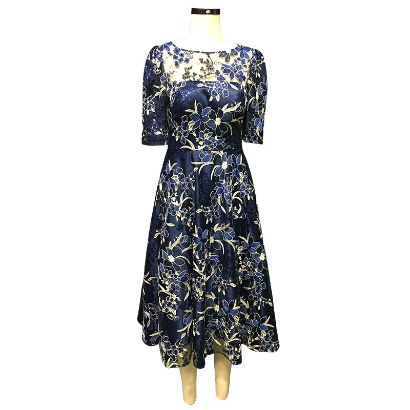 Casual Dress Designs In Sequin