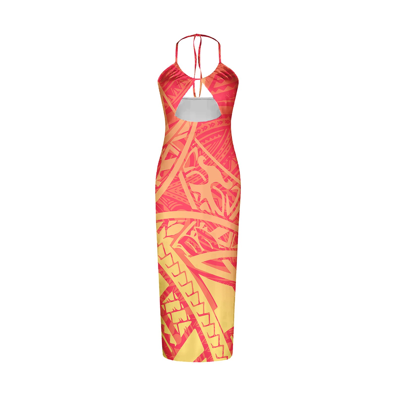 Plus Size Women's Dresses Elegant Clothes For Women Polynesian Tribal Tongan Samoa Print Custom Evening Party Dresses Women