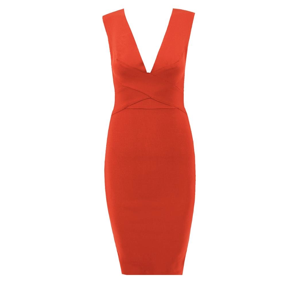 Wholesale Elegant Newest Luxury Invisible Green Women Bodycon Ladies Bandage Dresses Summer Casual Dresses Bandage Fabric Adults