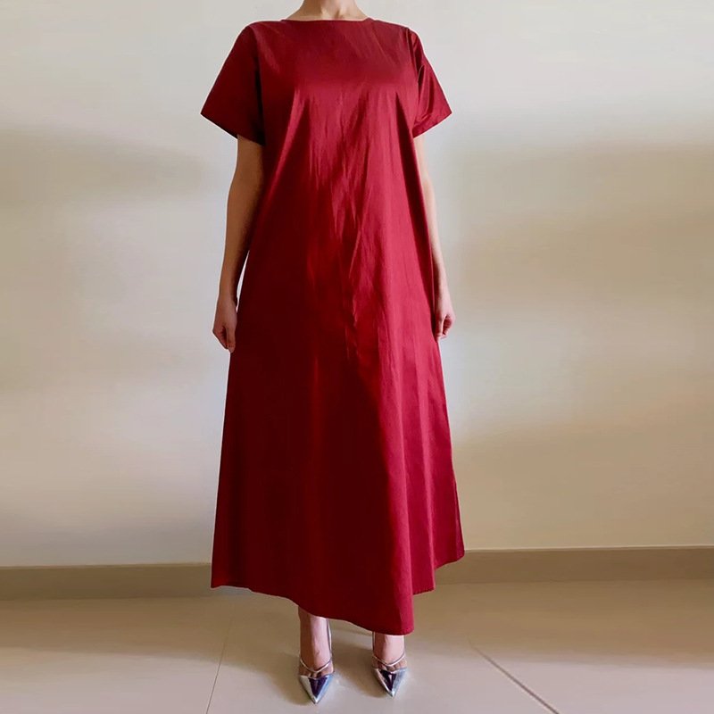 Eid Ethnic Style Best Selling Solid Middle East Muslim Dress Saudi Two-Piece long dress vegan robe Belt Abaya Set