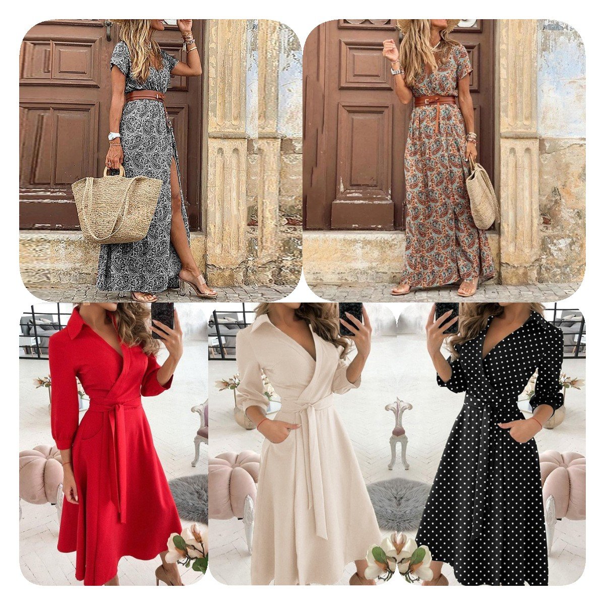 Clearance a variety of women's dresses pretty sister dress off size