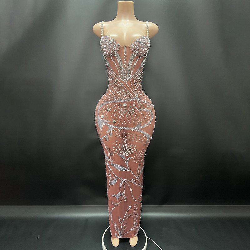 Novance Y3248-C Best Selling Products 2024 Elegant Casual Dresses Women Sleeveless Luxury Gala Evening Dresses For Wedding