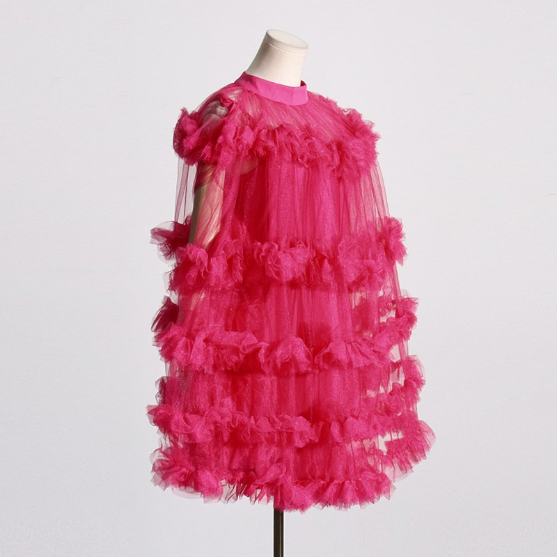 Vintage Newest Unique Casual Solid Plain Color Sexy Puffer Mini Night Club Pleated Party Casual Dresses Women