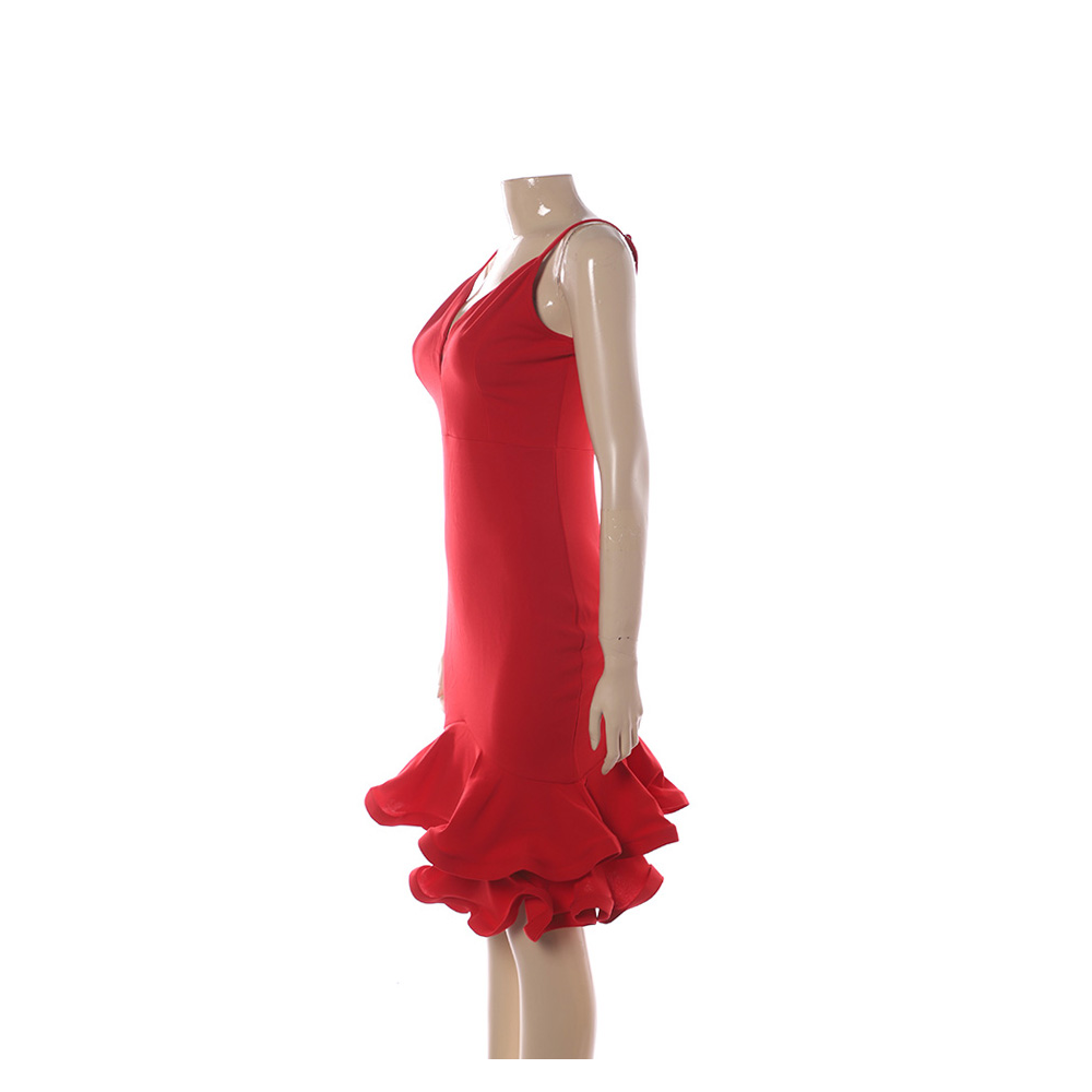 2022 new arrival OEM Custom Design summer Cheap Solid Dress Spaghetti Slip Slim fit bodycon Casual dresses women