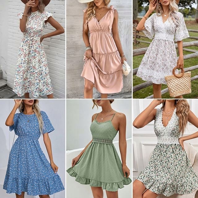 Custom Wholesale 2022 New Design Women Casual Dress Formal Elegant Long Sleeve V Neck Floral Midi Dresses