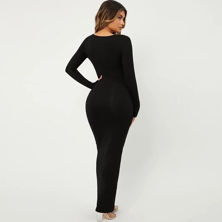 2022 Fashional Custom Dress Plus Size Dress Sexy Hollow Out Casual O-neck for Women Bodycon Summer Crew Neck Digital Printing
