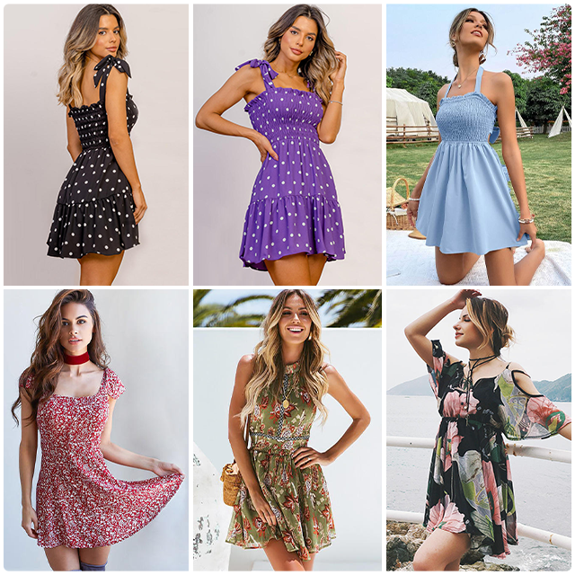 2022 Clearance Women's clothes wholesale casual dresses T-shirts mixed packaging random delivery stock clothing