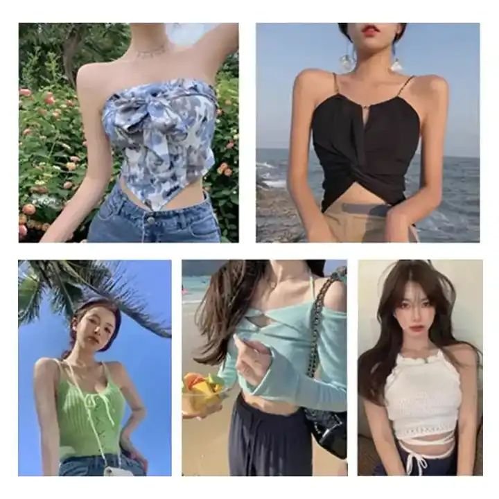 2024 Clearance Women's clothes wholesale casual dresses T-shirts mixed packaging random delivery stock clothing
