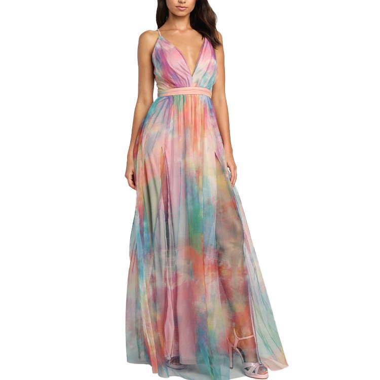 summer OEM Custom logo dress For Women Bodycon Dresses Lady Elegant prom Clothing floral maxi off shoulder Women Casual Dress