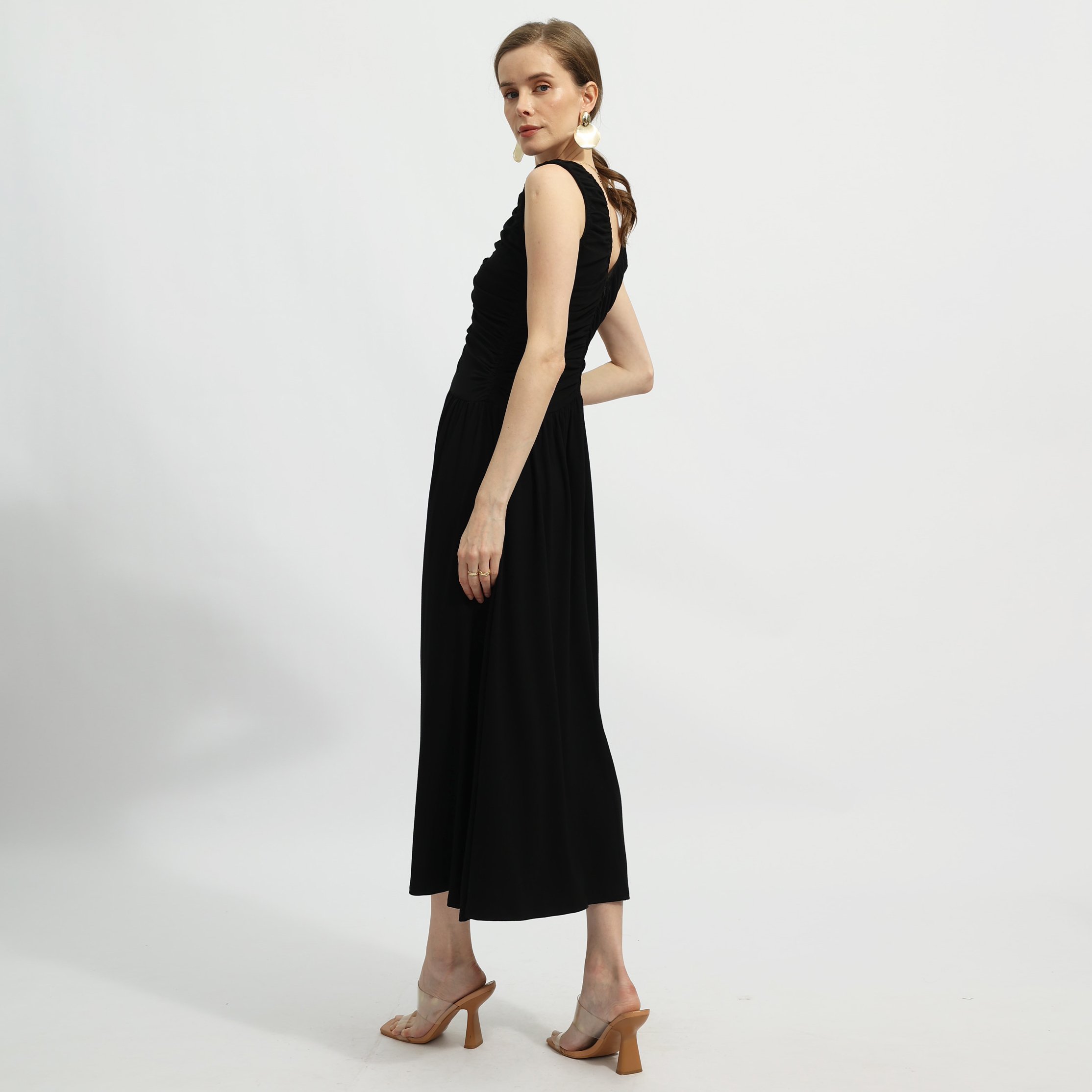 2024 new summer V neck sleeveless loose casual dresses women's clothing dress for formal occasion