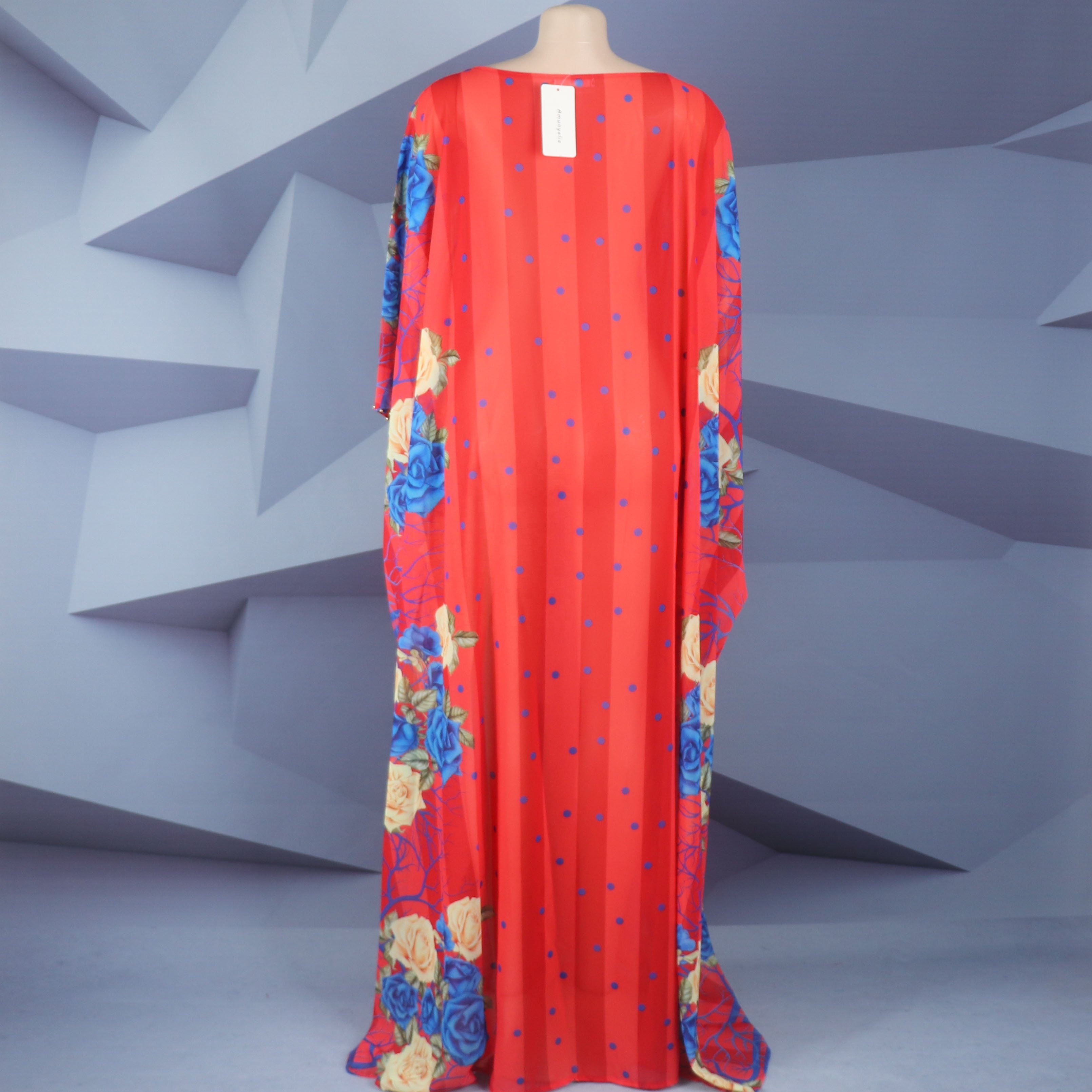 In Stock latin american dresses chiffon fashion women clothing african style casual dress rhinestone womens two piece sets