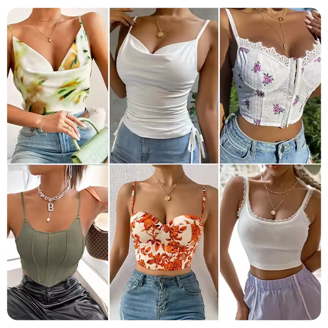 Wholesale womens 2023 for Supplier Brand New Tops Mix Assorted Dress Bulk Bales used Clothing Cut label stock clothing