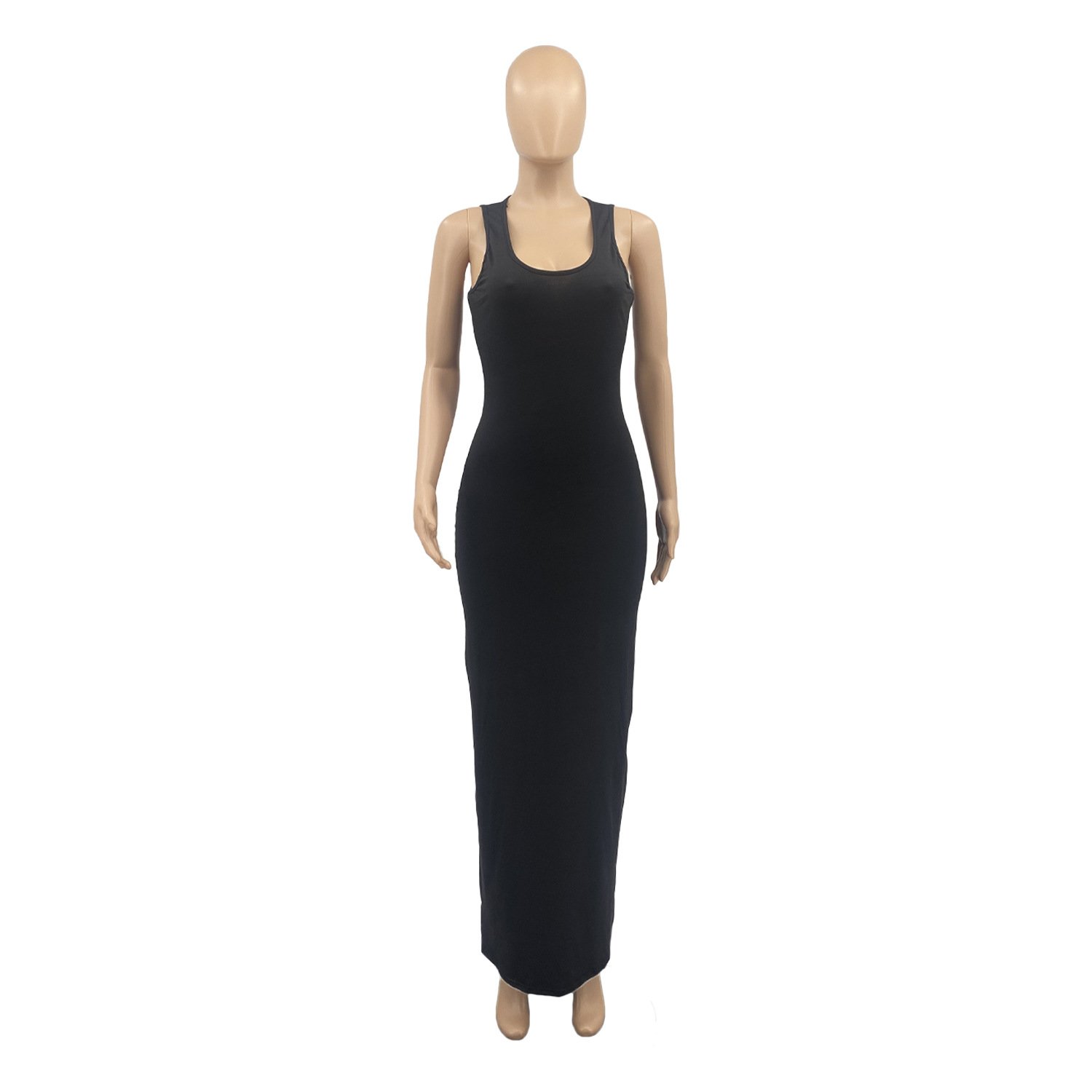 Europe and the United States women's 2024 summer hot selling solid color all-matching casual dress Bodycorn/Sexy