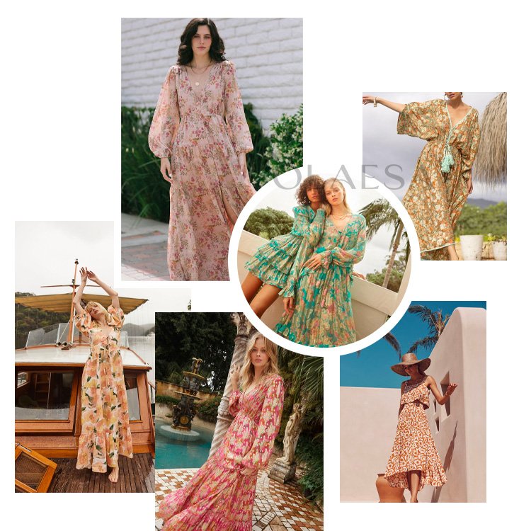 Hawaiian High Quality Fashion Ladies Summer Dress Brands Manufacturer Custom Casual Women Holiday Dresses For Women