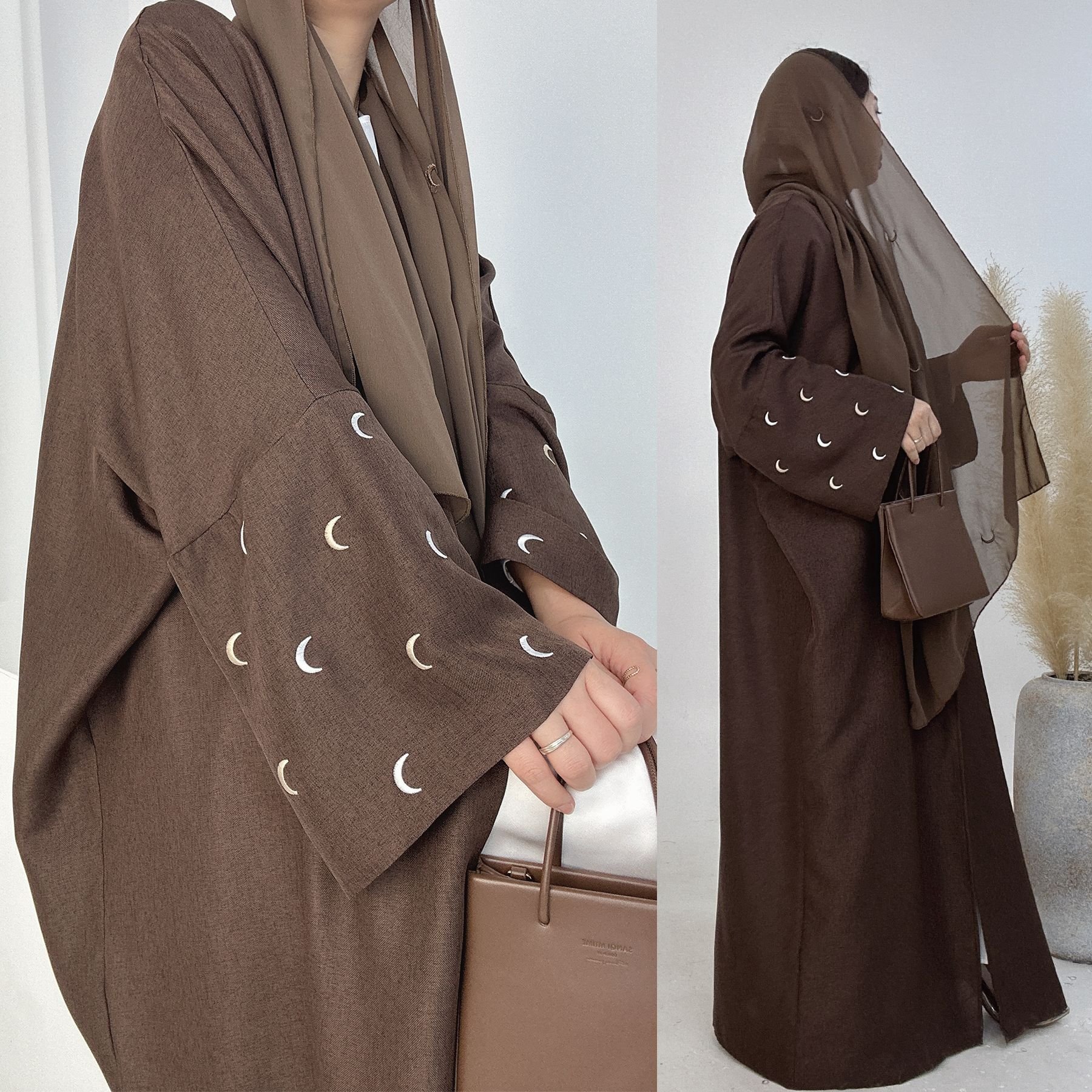 2024 wholesale islamic clothing women new design embroidered dubai abaya women muslim dress