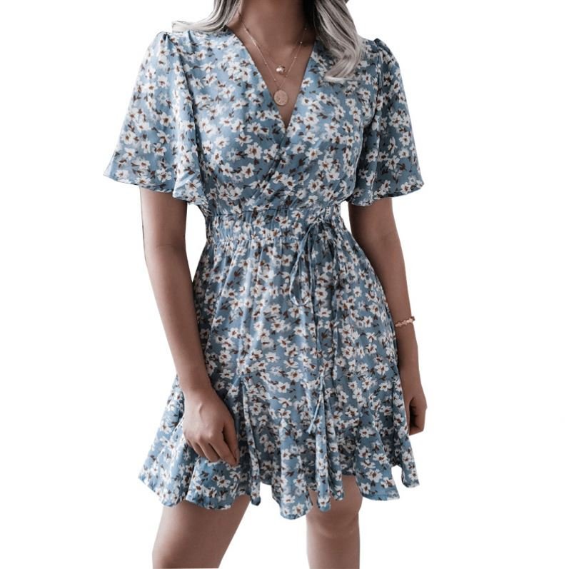 SHULIQI Women's Long Dress With Striped Shirt And Short Sleeves Fashionable Women's Casual Long Sleeve Casual Dresses