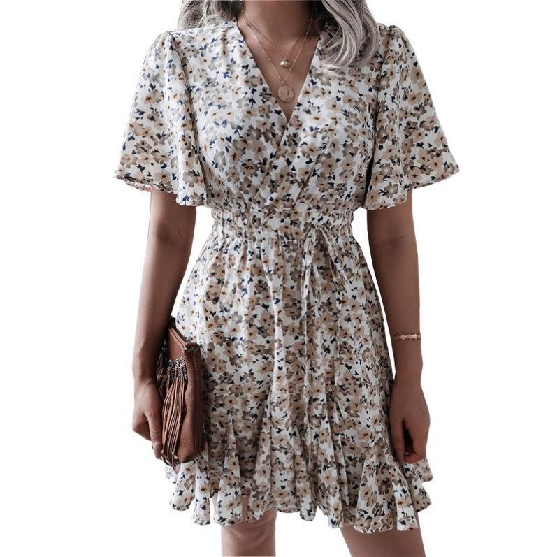SHULIQI Women's Long Dress With Striped Shirt And Short Sleeves Fashionable Women's Casual Long Sleeve Casual Dresses