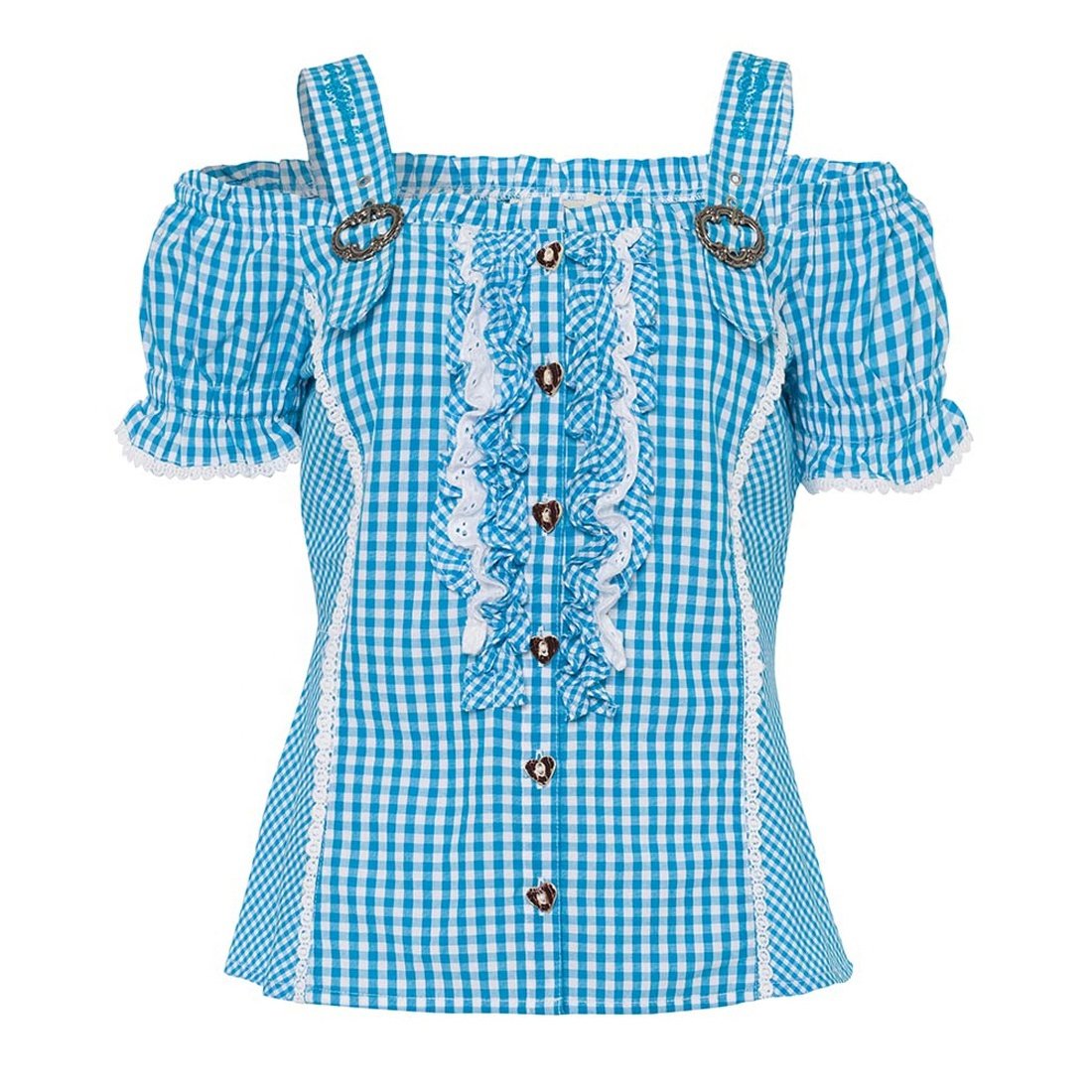 Oktoberfest Bavarian Ladies Traditional Costume Dirndl Blouse Leather Bavarian dress blouse and women top lowest prices