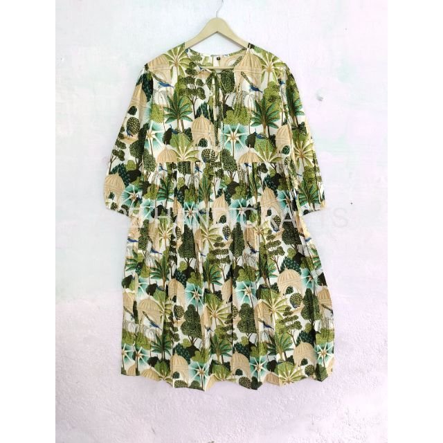New Printed Women's Dress Ethnic Long Women Maxi Casual Dresses Women Clothing Summer Dresses Casual