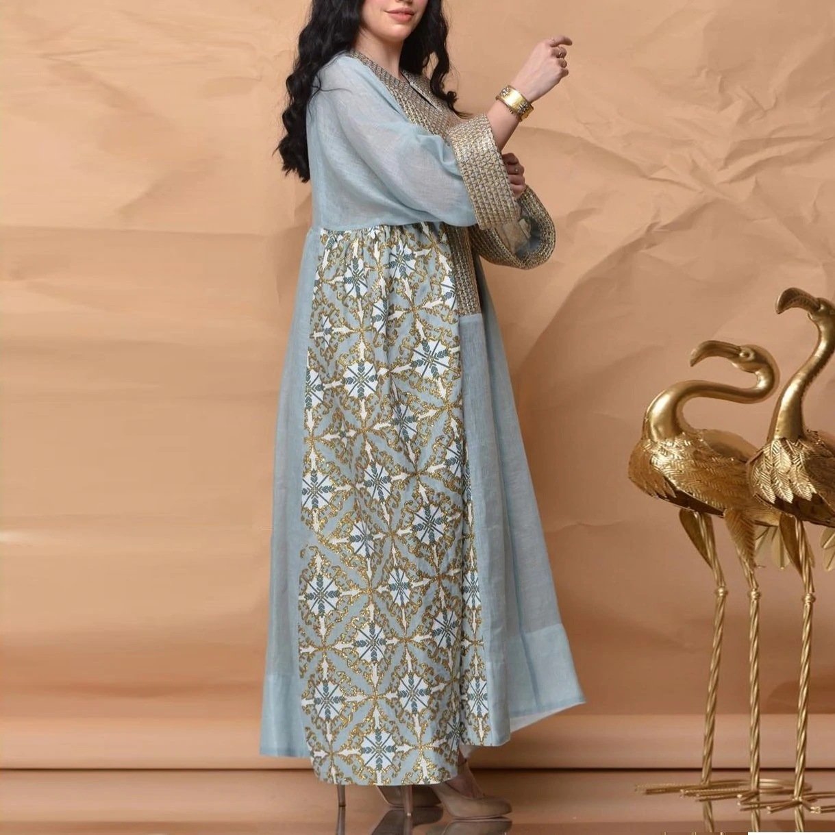 New Luxury Saudi Abaya Women Muslim Dress Close Casual Abaya Fashion 2023 Latest Abaya Design Dubai