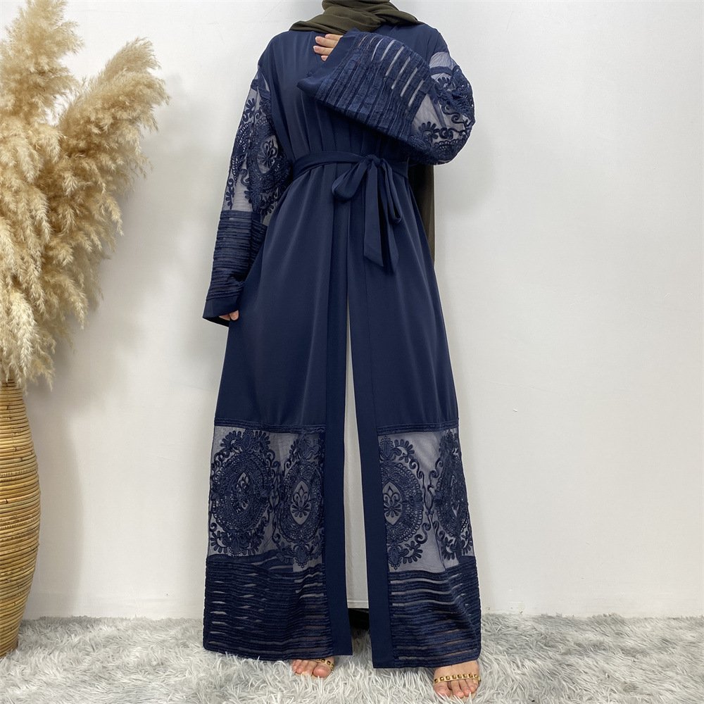 C-63 Abayas Dubai Clothing 2023 Turkey Kaftan Islamic Clothing Abaya Women Muslim Dresses