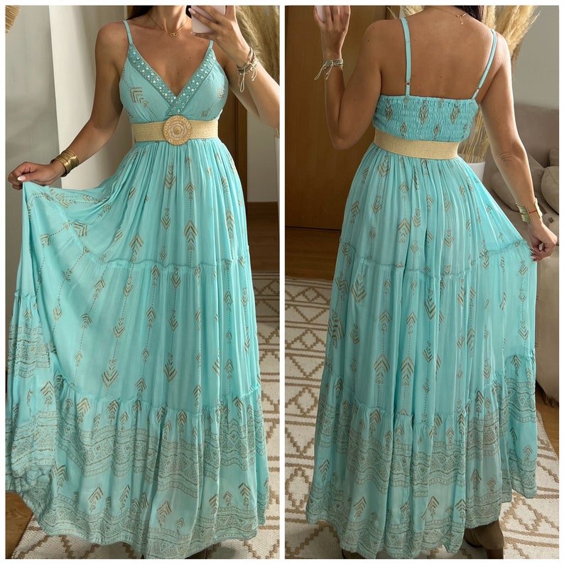 Casual Seaside Beach Wear Summer Ruffle Dresses Ladies Waisted Fitted Clothing 2024 Womens Clothes Party Wear Casual Dress