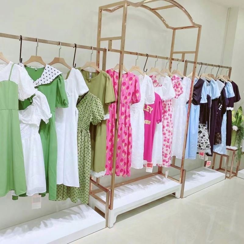 2023 Summer New Women's Fashion Dresses Live Broadcast Popular Dress Stock