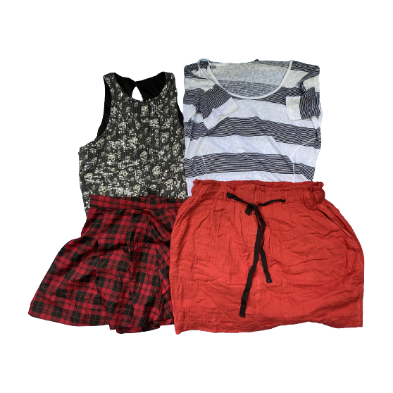 Bundle Mix Used Summer Ladies Casual Dresses Second Hand Summer Casual Dresses Eco-Friendly and Sustainable For Women Clothings