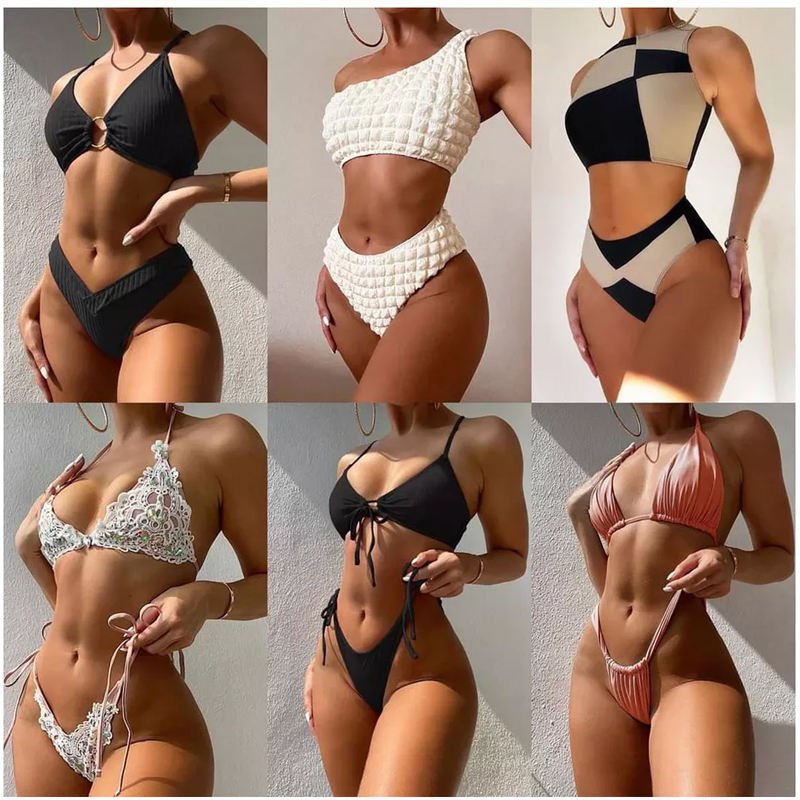 Wholesale of high-quality retro casual T-shirts, mixed clothing, women's top shirts, summer dresses, random shipment inventory