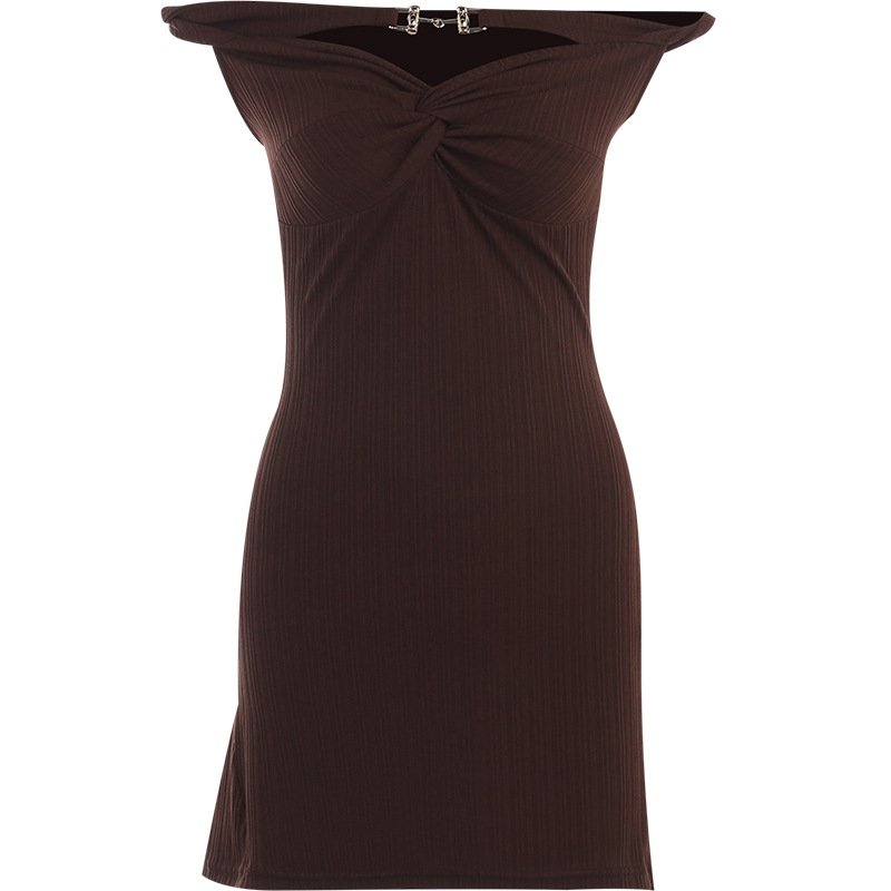 Sexy Tight Evening Dress With Ruffles Dresses Women Vintage Elegant Summer Girls Short Casual Dresses