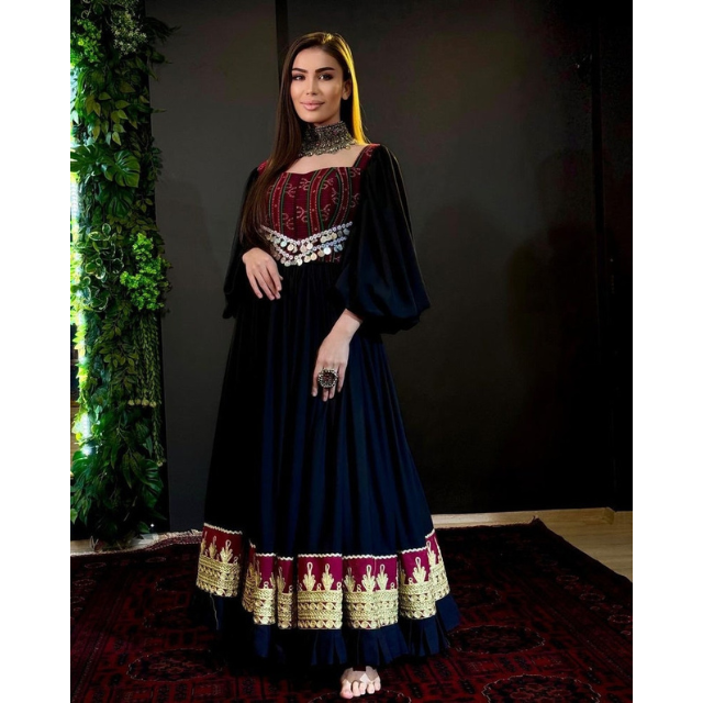 Wholesale Price Clothing Manufacturer's from Pakistan Customized Embroidery Design Afghan Kuchi Tribal Vintage Dresses for Women