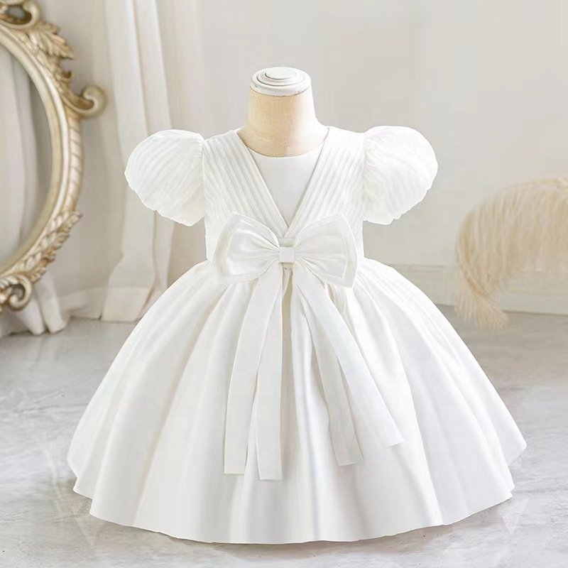 Little Girls Boutique Summer Dress Girl Daisy Floral Satin Sundress Children Clothes Wear elegant casual dresses