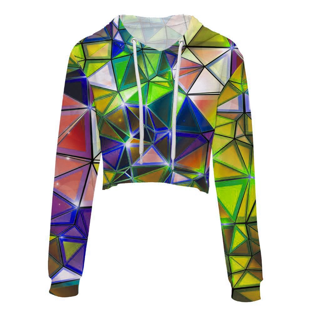 Printed Cotton Polyester Fleece Ladies Streetwear Jogger Sets Two Piece Hoodie Sweatshirts Crop Top Hoodies and Jogger Set OEM