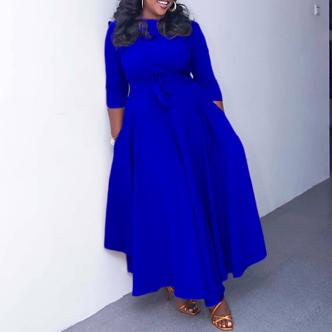 European and America Plus Size Women's Casual Dresses plus size woman's clothing plus size dresses women