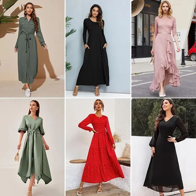 2024 wholesale of women's clothing casual dresses t-shirts mixed packaging random shipment inventory clothing