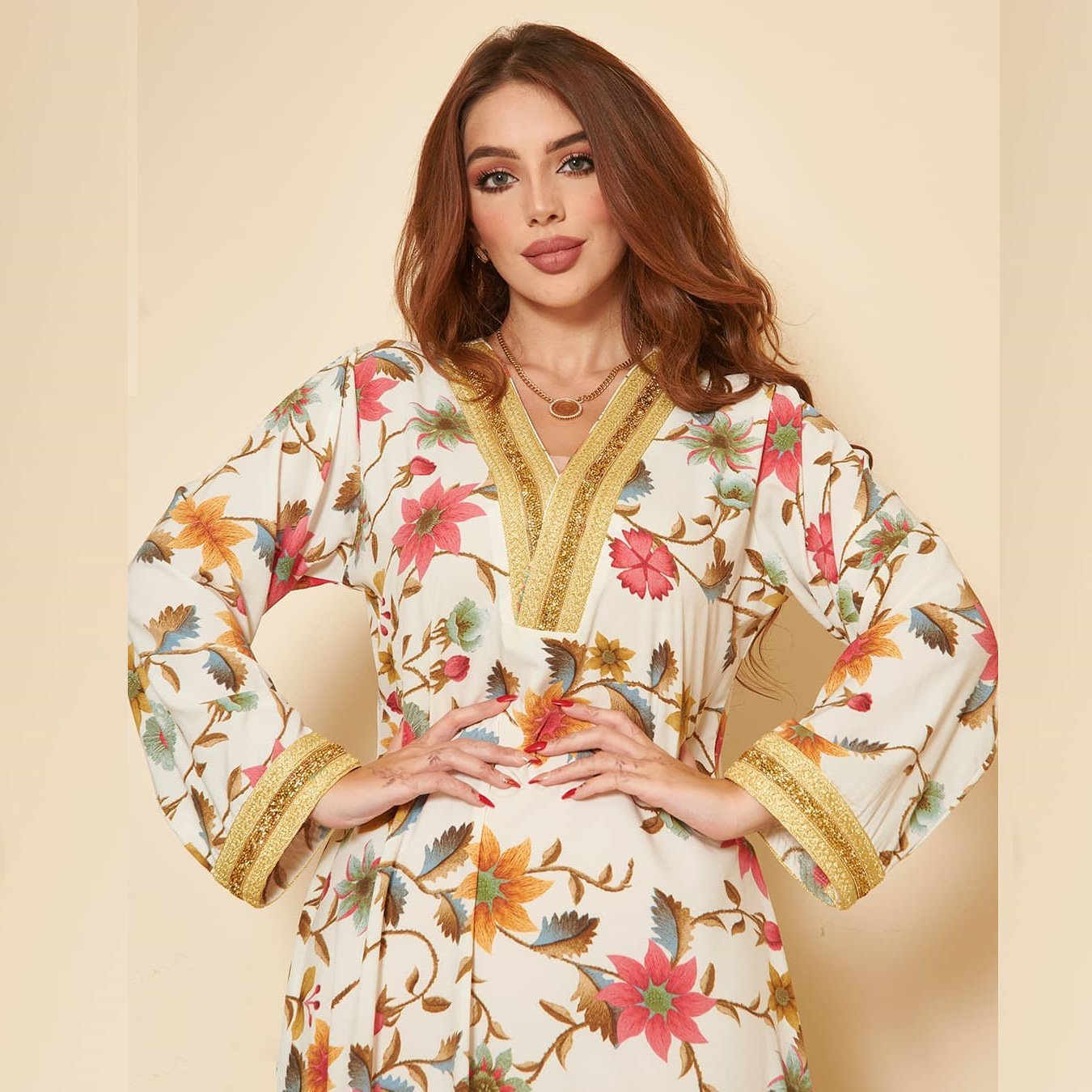 Dubai Abaya Collection 2022 Muslim Arabic Dress Islamic Clothing Women Adults Middle East Maxi Dress Vente Abaya Mariage Chic