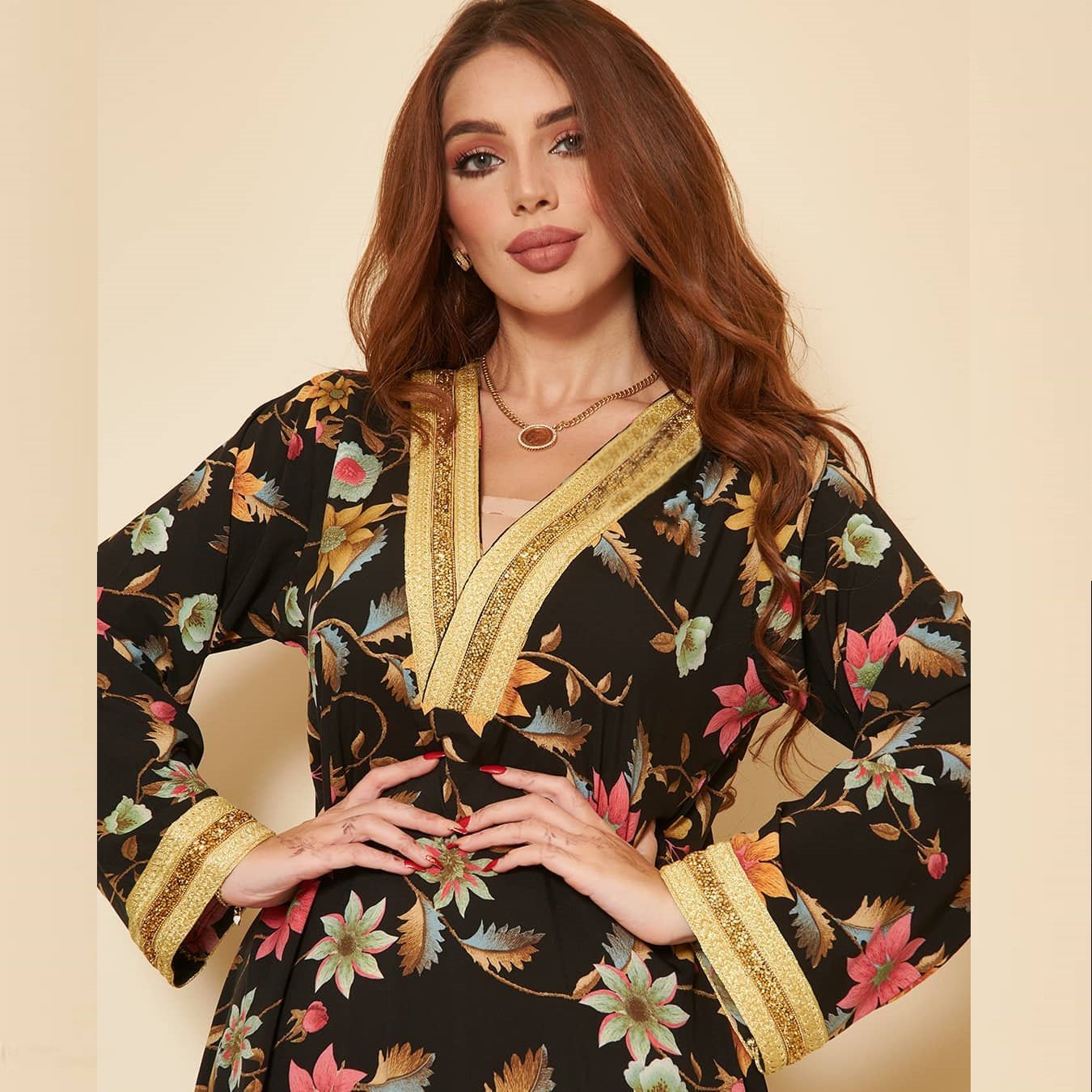 Dubai Abaya Collection 2022 Muslim Arabic Dress Islamic Clothing Women Adults Middle East Maxi Dress Vente Abaya Mariage Chic