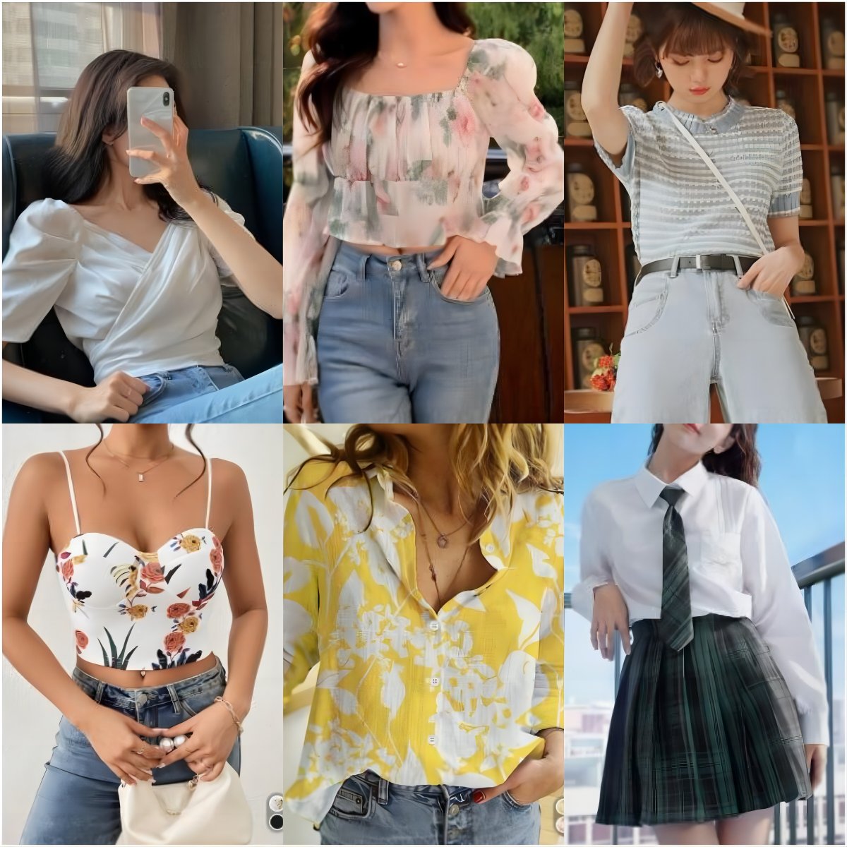 Clearance Sale Ladies Casual Dress Clothes Bundle Bale Mixed Woman Cheap Clothing Wholesale Bulk Floral Crop Tops For Women Sexy