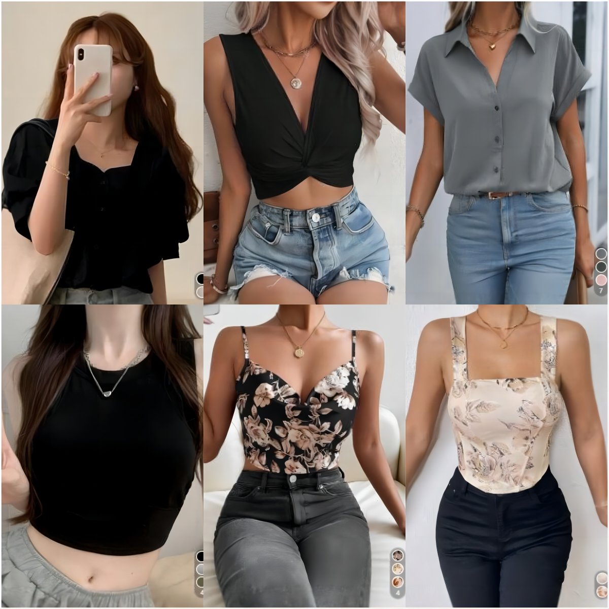Clearance Sale Ladies Casual Dress Clothes Bundle Bale Mixed Woman Cheap Clothing Wholesale Bulk Floral Crop Tops For Women Sexy