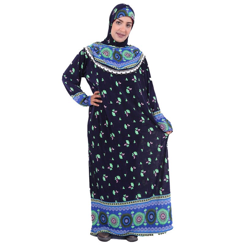 MIDDLE EAST Wholesale Colorful African Clothing Women Abaya Dresses Support In-stock Items Adults Long Sleeve Abaya Dubai 2000