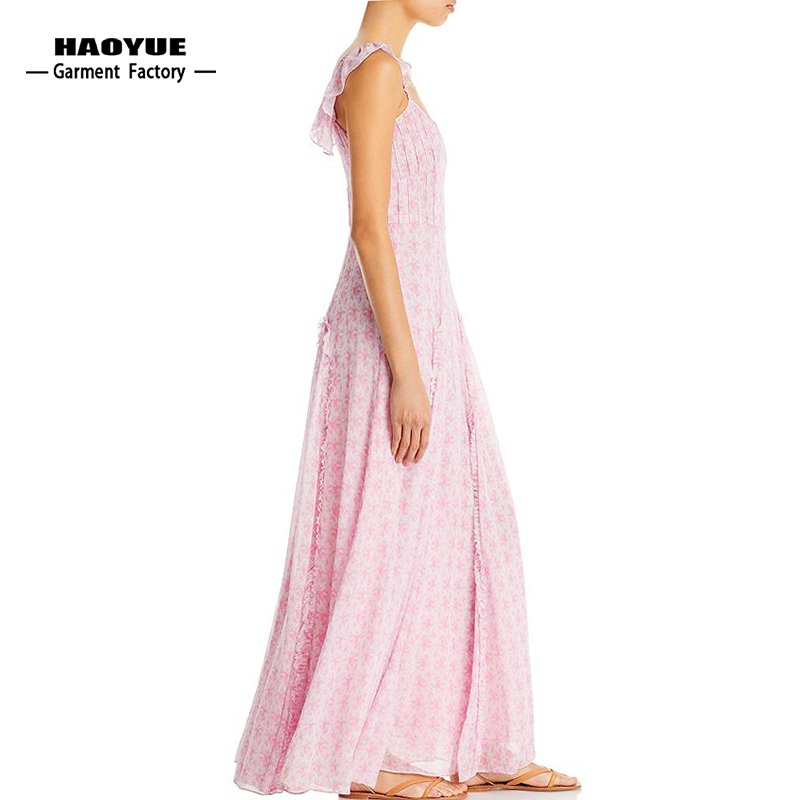 Clothing Manufacturers Custom New Designs Fashion Clothing Casual Dresses Girls Maxi Boho Dress For Women
