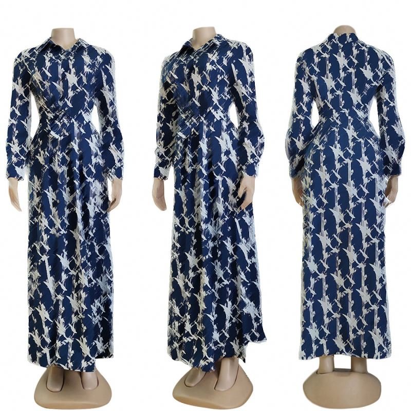New Arrival Women Fashion Clothes Summer Dresses Styles Plus Size Casual Dresses Natural Simple Adults Satin Solid Printed Loose