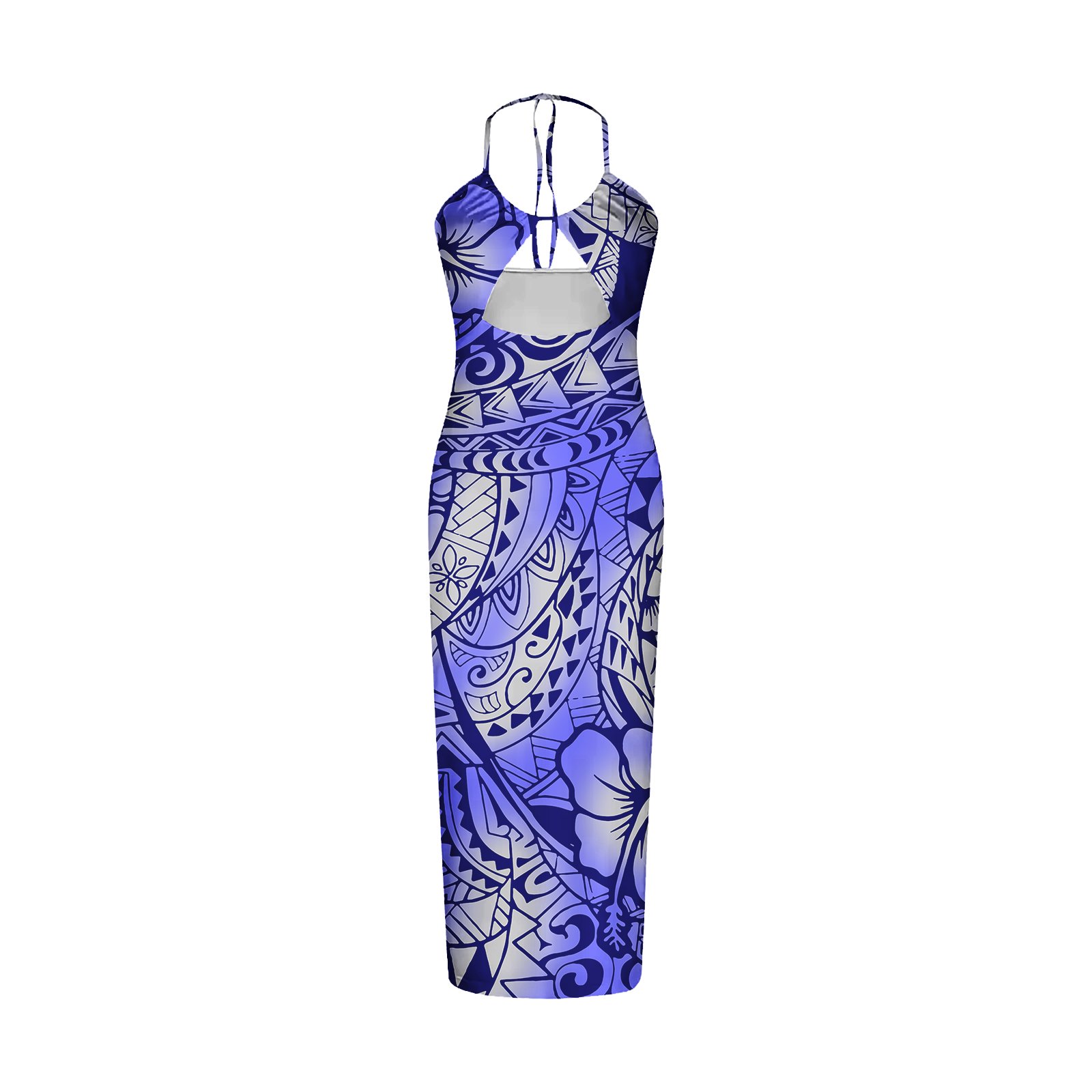 Polynesian Casual Dresses Custom Design Loose Elegant Puletasi Polynesian Tribal Dresses Comfy Sexy Evening Dress