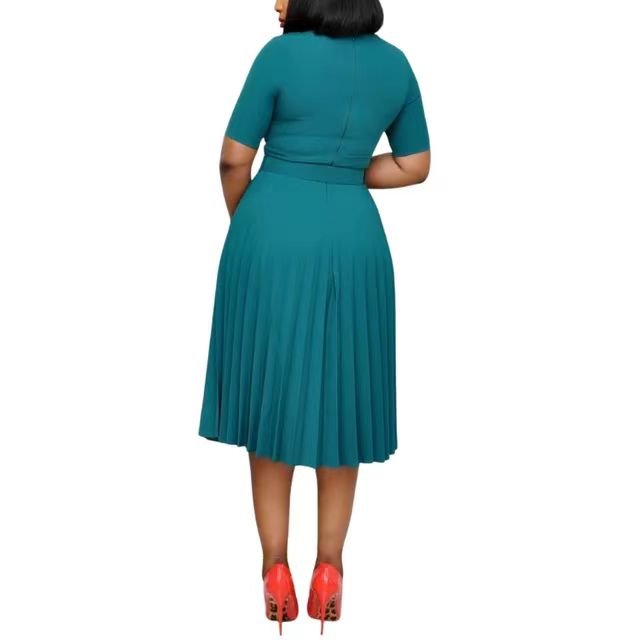 D049L 2022 New Arrival Sexy Elegant Womens Africa Ladies Office Dress Plus Size Career Dresses For Women